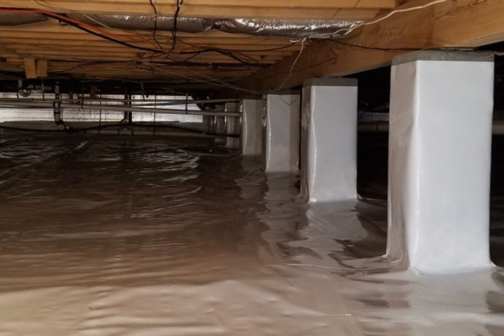 Crawl space encapsulation Richmond 