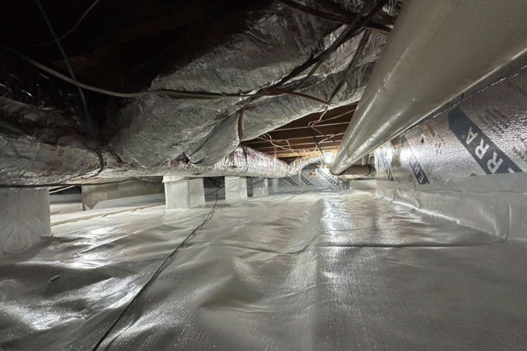 crawl space waterproofing