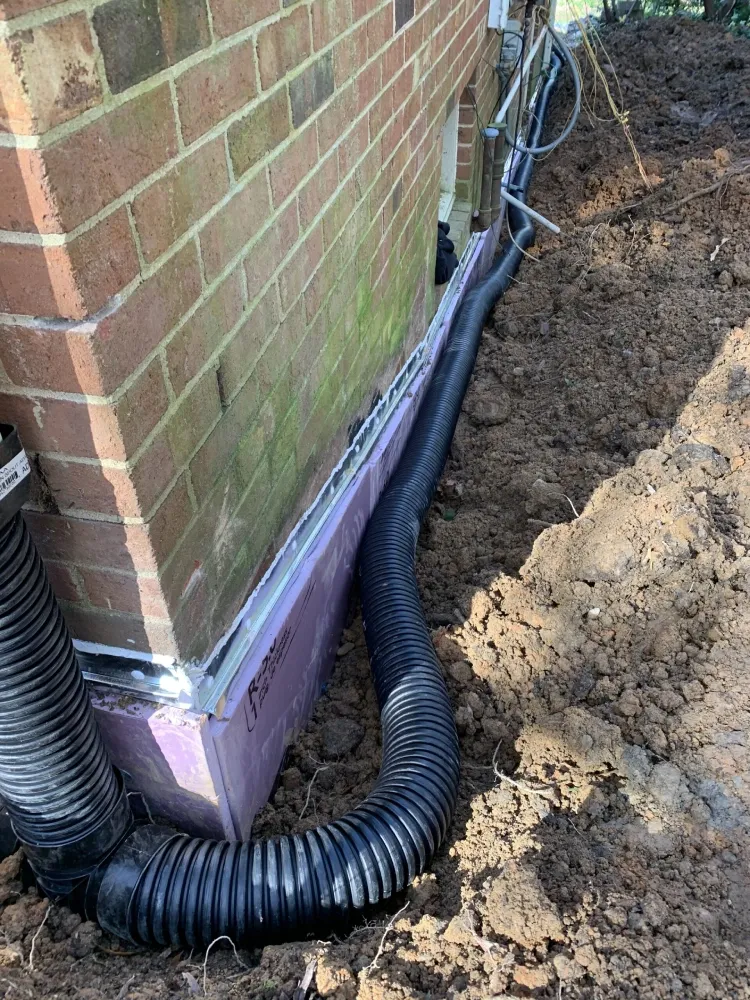 exterior drainage 